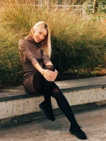 Ellison fekete női sportcipő textil anyagból