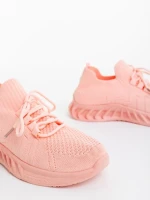 Nathaly rózsaszin női sportcipő textil anyagból