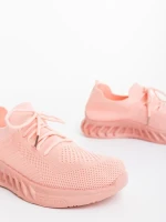 Kaylie rózsaszin női sportcipő textil anyagból