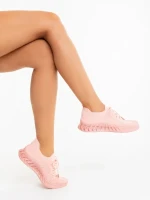 Kaylie rózsaszin női sportcipő textil anyagból