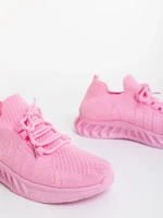 Nathaly fukszia női sportcipő textil anyagból