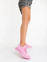 Nathaly fukszia női sportcipő textil anyagból