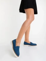 Kelley kék női félcipő ökológiai bőrből