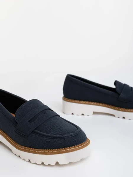 Kelley fekete női félcipő ökológiai bőrből