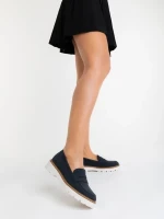 Kelley fekete női félcipő ökológiai bőrből