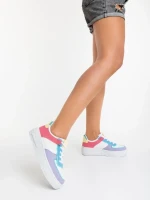 Ottilie lila női sportcipő ökológiai bőrből