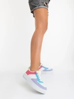 Ottilie lila női sportcipő ökológiai bőrből