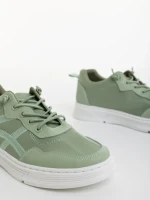 Benicio zöld férfi sportcipő textil anyagból