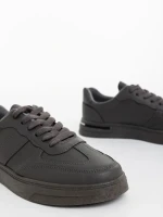 Genesio szürke férfi sportcipő ökológiai bőrből