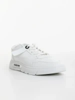 Ermanno fehér férfi sportcipő ökológiai bőrből