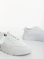 Ermanno fehér férfi sportcipő ökológiai bőrből