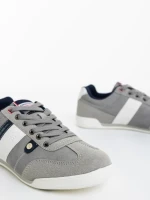 Soteris szürke férfi sportcipő ökológiai bőrből