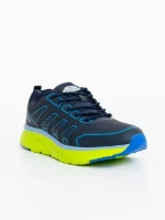 Rafferty kék férfi sportcipő ökológiai bőrből