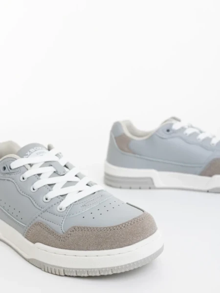 Graydon szürke férfi sportcipő ökológiai bőrből