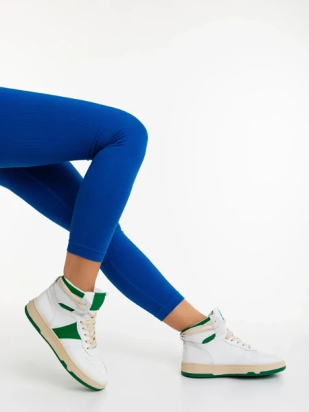 Jocelin zöld női sportcipő ökológiai bőrből