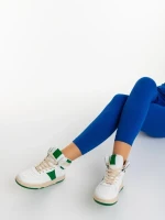 Jocelin zöld női sportcipő ökológiai bőrből