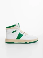 Jocelin zöld női sportcipő ökológiai bőrből