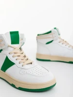 Jocelin zöld női sportcipő ökológiai bőrből