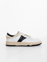 Petty fekete női sportcipő ökológiai bőrből