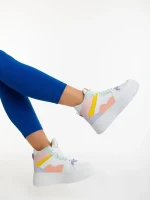 Estella rózsaszin női sportcipő ökológiai bőrből