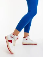 Jocelin piros női sportcipő ökológiai bőrből