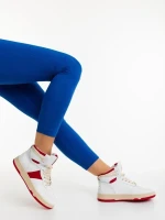 Jocelin piros női sportcipő ökológiai bőrből