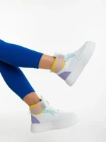 Acilia rózsaszin női sportcipő ökológiai bőrből