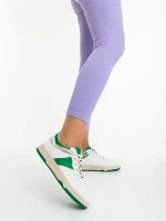 Petty zöld női sportcipő ökológiai bőrből