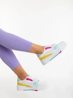 Lowery zöld női sportcipő ökológiai bőrből