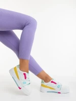 Lowery zöld női sportcipő ökológiai bőrből