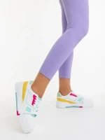 Lowery zöld női sportcipő ökológiai bőrből