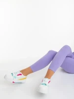 Lowery zöld női sportcipő ökológiai bőrből