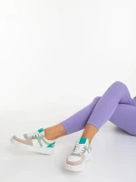 Sabetta bézs női sportcipő ökológiai bőrből