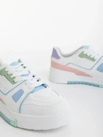 Lowery kék női sportcipő ökológiai bőrből