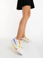 Lowery sárga női sportcipő ökológiai bőrből