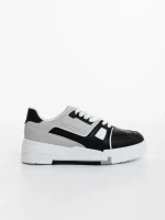 Lowery fekete női sportcipő ökológiai bőrből