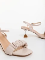 Cerella bézs női szandál ökológiai bőrből