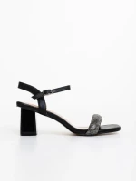 Cadiz fekete női szandál ökológiai bőrből