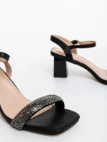 Cadiz fekete női szandál ökológiai bőrből