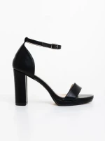 Flavina fekete női szandál ökológiai bőrből