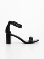 Alaris fekete női szandál ökológiai bőrből