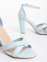 Issori kék női szandál ökológiai bőrből