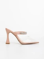 Anubis nude női klumpa lakkozott ökológiai bőrből és szintetikus anyagból