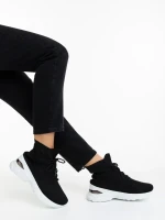 Mariposa fekete női sportcipő textil anyagból