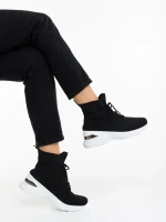 Mariposa fekete női sportcipő textil anyagból