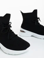 Mariposa fekete női sportcipő textil anyagból