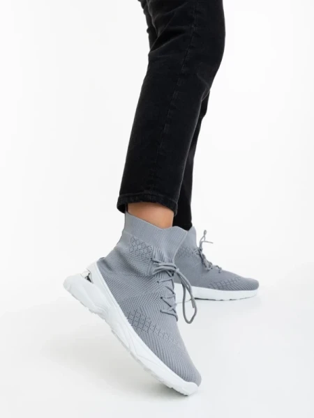 Mariposa szürke női sportcipő textil anyagból