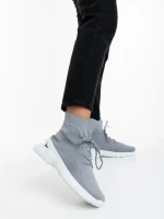 Mariposa szürke női sportcipő textil anyagból