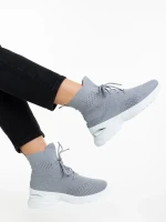 Mariposa szürke női sportcipő textil anyagból