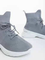 Mariposa szürke női sportcipő textil anyagból
